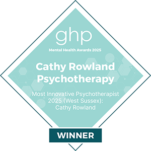 Cathy Rowland Psychotherapy GHP Mental Health Awards 2025 Winner
